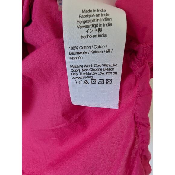 J. Crew Garment-dyed Cotton Poplin Utility Shirt Women 8 Pink Long Sleeve Office - Picture 5 of 7